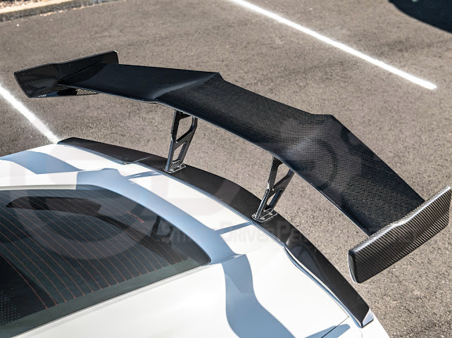 2014-2019 CHEVROLET CORVETTE C7 | ZR1 ZTK CONVERSION PACKAGE REAR SPOILER HIGH WING WITH WING RISER