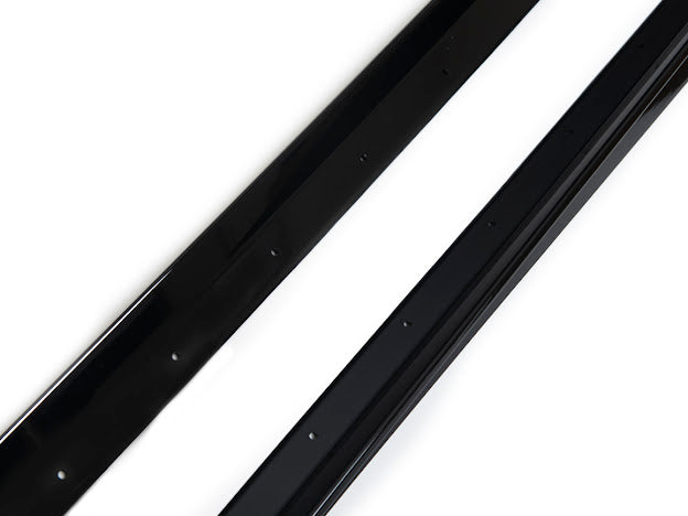 2019-Up BMW G20 3-Series | M-Sport Style GLOSSY BLACK Side Skirts Rocker Panel Ground Effects