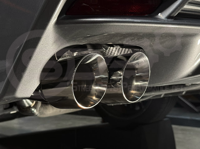 2025-PRESENT TOYOTA CAMRY SE & XSE | MUFFLER DELETE AXLE BACK EXHAUST (CHROME TIPS OR BURNT BLUE TIPS)