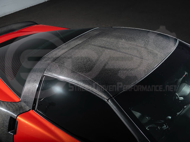 2005-2013 C6 Corvette - Carbon Fiber B-Pillar / Halo Cover