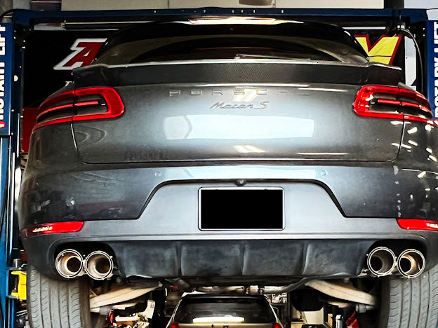 2014-2021 PORSCHE MACAN MUFFLER DELETE AXLE BACK QUAD TIPS EXHAUST