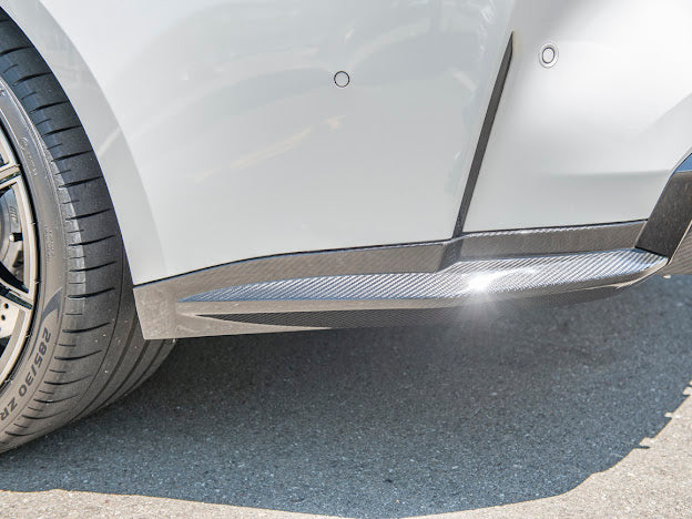 2021-Up BMW G80 M3 | Factory Style CARBON FIBER Rear Apron Lip Splitter Ground Effects