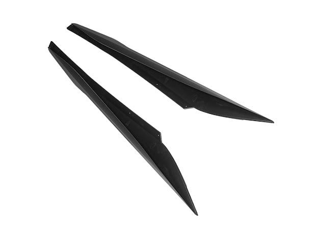 2020+ CHEVROLET CORVETTE C8 | GM FACTORY STYLE MATTE BLACK SIDE SKIRTS PAIR