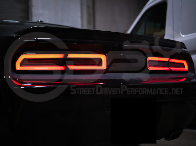 2008-2014 Dodge Challenger | Facelift Sequential Signal LED Smoke Rear Taillights Pair