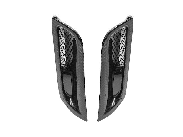 2023-UP TOYOTA GR COROLLA | FACTORY STYLE CARBON FIBER FRONT BUMPER SIDE VENT REPLACEMENT (PAIR)