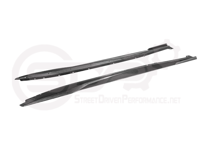 2023-UP CHEVROLET CORVETTE C8 Z06 & E-RAY | SDP PERFORMANCE TRACK STYLE CARBON FIBER SIDE SKIRTS ROCKER PANEL GROUND EFFECTS