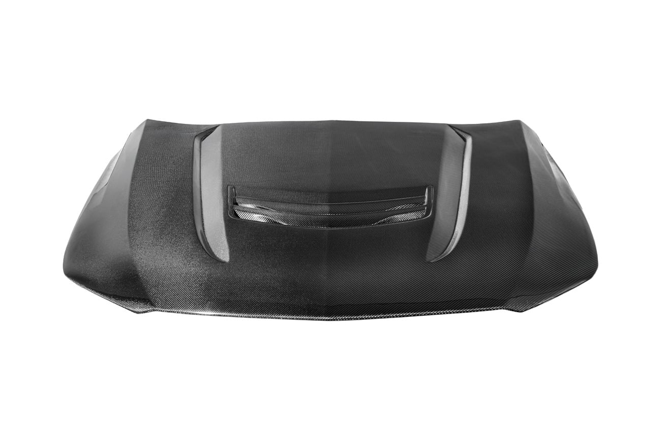 2020+ Cadillac CT4 / CT4-V / CT4-V Black Wing / CT4 SPORT | Blackwing Style Carbon Fiber Vented Front Hood