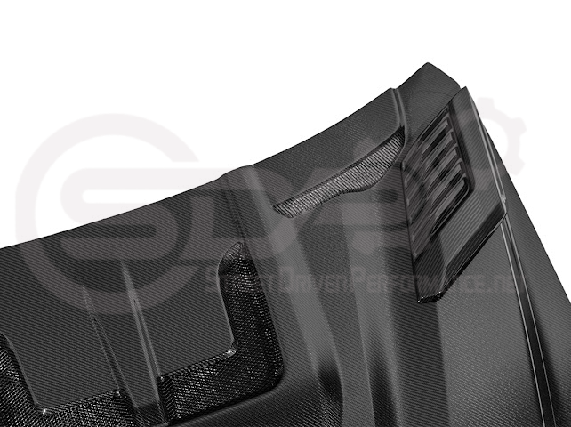 2022-UP TOYOTA TUNDRA | SDP CARBON FIBER FRONT VENTED HOOD WITH SIDE VENTS