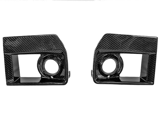 2009-2015 CTS-V V2 - Carbon Fiber Fog Light Bezels / Covers