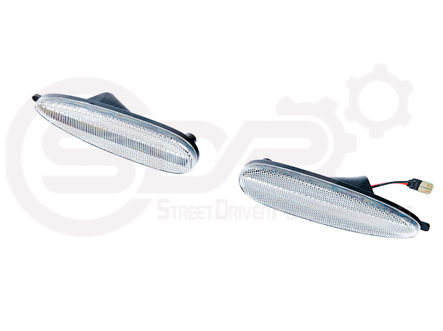 2004-2006 Pontiac GTO | Front Clear / Red / or Black Lens Amber Light LED Side Markers Pair