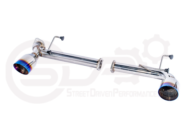 2013-2021 SCION FRS, SUBARU BRZ, TOYOTA 86 | MUFFLER DELETE AXLE BACK DUAL EXHAUST (CHROME TIPS OR BURNT BLUE TIPS)