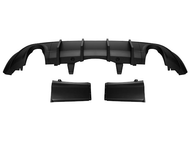 2014+DODGE DURANGO REAR BUMPER DUAL TIPS DIFFUSER