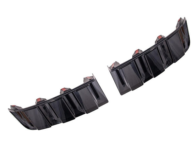 2024-UP FORD MUSTANG S650 | SMOKE TINTED REAR TAIL LIGHT TRIM BEZEL COVER