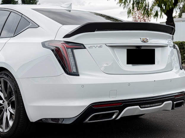 2020-Present Cadillac CT5 Sport / CT5-V / CT5-V Blackwing | CARBON FIBER Blackwing Style Spoiler Wing