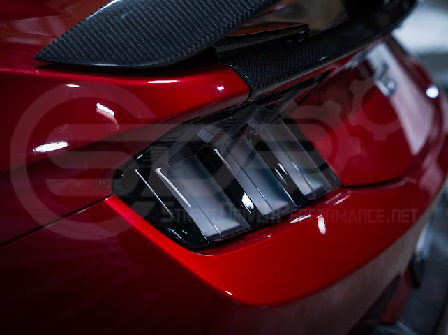 2024-Up Ford Mustang S650 | EURO Style Sequential Signal LED Clear Lenses Rear Taillights Pair