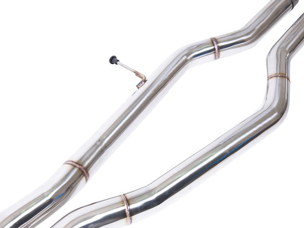 2020-PRESENT TOYOTA GR SUPRA A90 A91 | NON RESONATED CAT BACK EXHAUST WITH BURNT BLUE TIPS