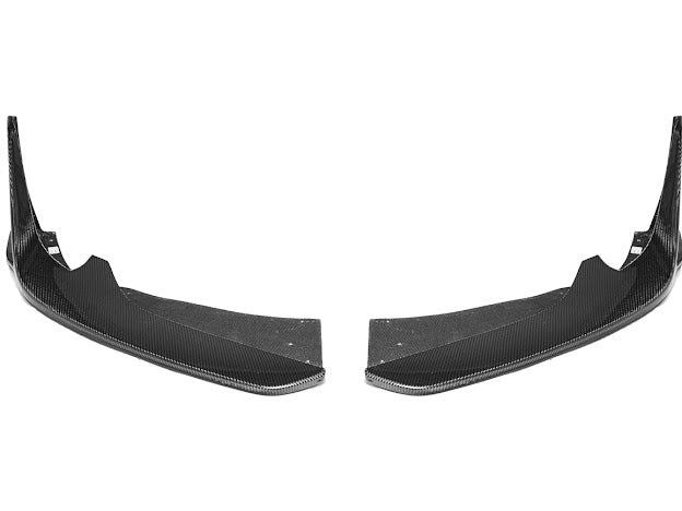 2020-UP TOYOTA SUPRA A91 CARBON FIBER FRONT SPLITTER LIP GROUND EFFECTS (2 PEICE)