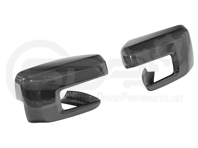 2022-UP FORD F-150 LIGHTNING | FACTORY STYLE CARBON FIBER SIDE MIRROR CAP COVERS (PAIR)