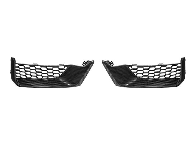 2024-Up Ford Mustang S650 Dark Horse | CARBON FIBER Front Lower Grille Insert Pair