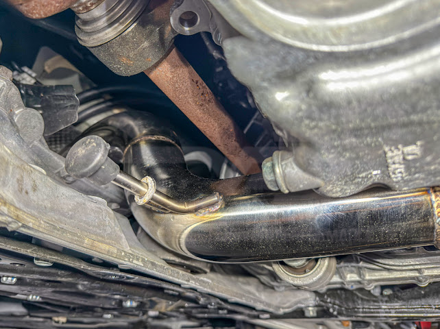 2023+ HONDA CIVIC FL5 TYPE R 2.0T & 2022+ ACURA INTEGRA TYPE S 2.0T EXHAUST FRONT PIPE