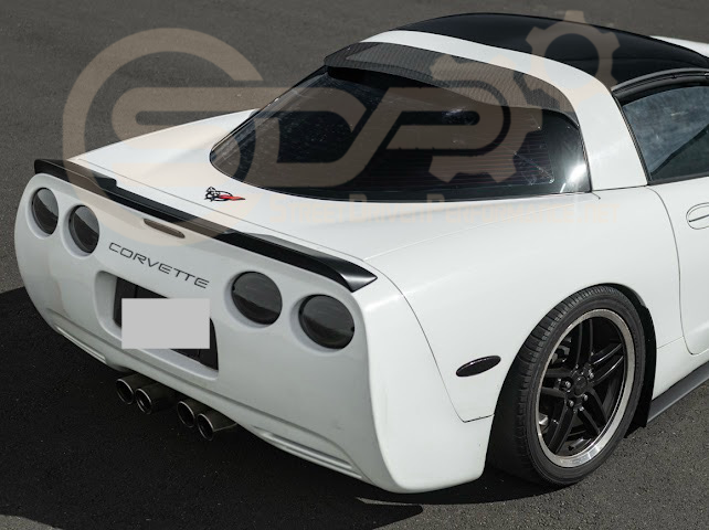 1997-2004 Corvette C5 |SDP Performance CARBON FIBER Rear Roof Wing Spoiler