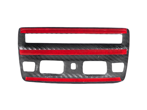 2020+ CHEVROLET CORVETTE C8 CARBON FIBER ROOF READING LIGHT CONTROL PANEL TRIM COVER