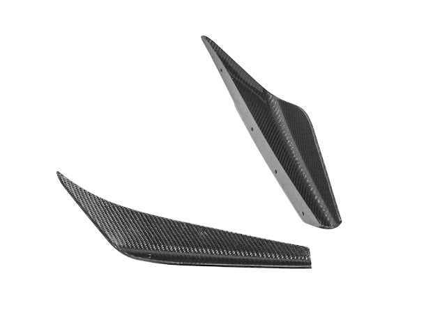 2020-Up Toyota GR Supra A90 A91 | SDP Performance Style CARBON FIBER Front Bumper Canard Splitter (Pair)