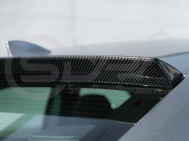 2021-UP LEXUS IS300 & IS350 | JDM PERFORMANCE STYLE CARBON FIBER ADD ON REAR ROOF TOP WINDOW SPOILER WING