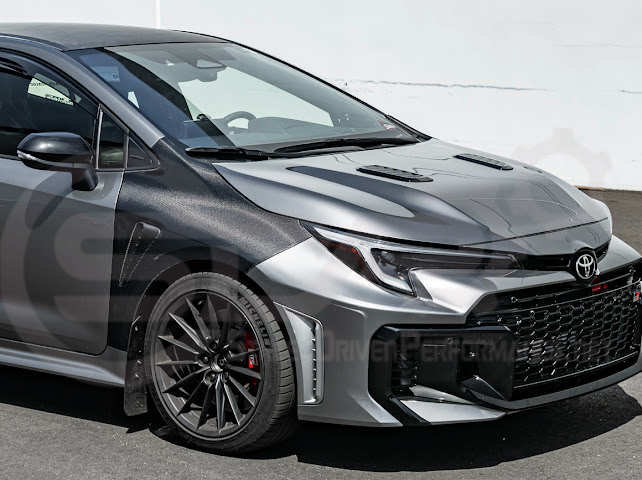 2023-UP GR COROLLA | FACTORY STYLE CARBON FIBER FRONT SIDE FENDERS WITH VENTS (PAIR)