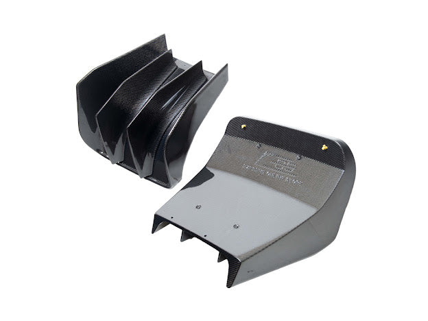 2014-2019 Corvette C7 Performance Track Style *ADD-ON* Rear Bumper Diffuser