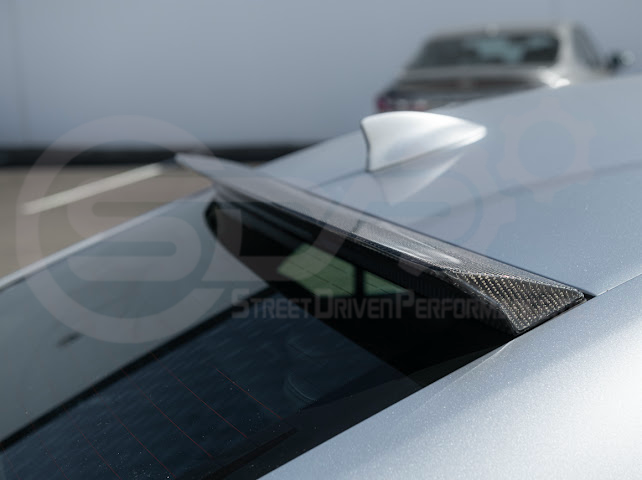 2021-UP LEXUS IS300 & IS350 | JDM PERFORMANCE STYLE CARBON FIBER ADD ON REAR ROOF TOP WINDOW SPOILER WING