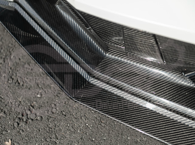 2020-Up Corvette C8 STINGRAY & Z51 | Z06 Z07 Package CARBON FIBER Front Bumper Lip Splitter Ground Effects