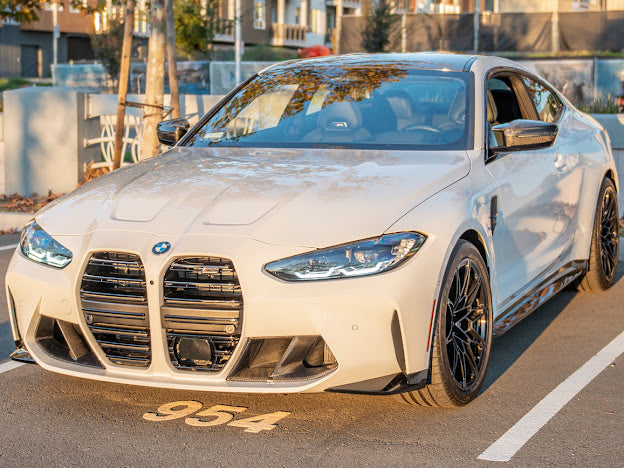 2021-UP BMW G82 / G83 M4 | M-PERFORMANCE STYLE CARBON FIBER FRONT AIR DUCT VENTS (PAIR)