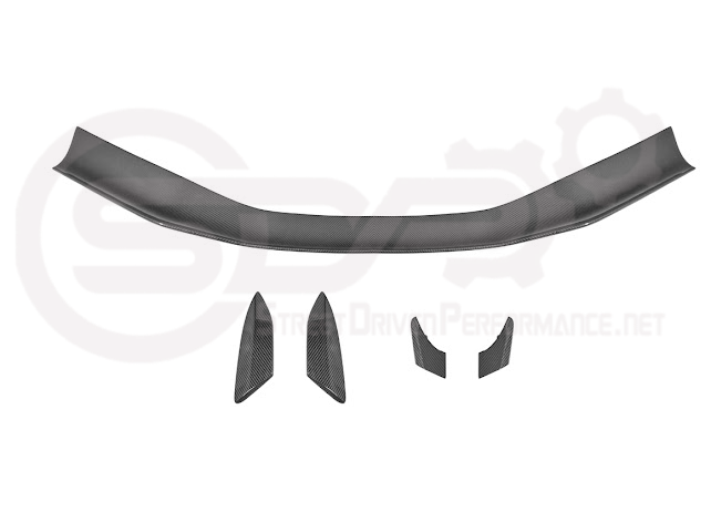 2023-Present Chevrolet Corvette C8 Z06 & E-Ray | Z06 GM Factory Style CARBON FIBER Rear High Wing Spoiler W/ Z07 Performance Package