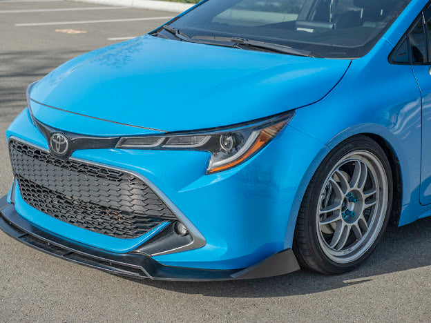 2019-UP TOYOTA COROLLA HATCHBACK | JDM PERFORMANCE PACKAGE FRONT SPLITTER LIP GROUND EFFECTS