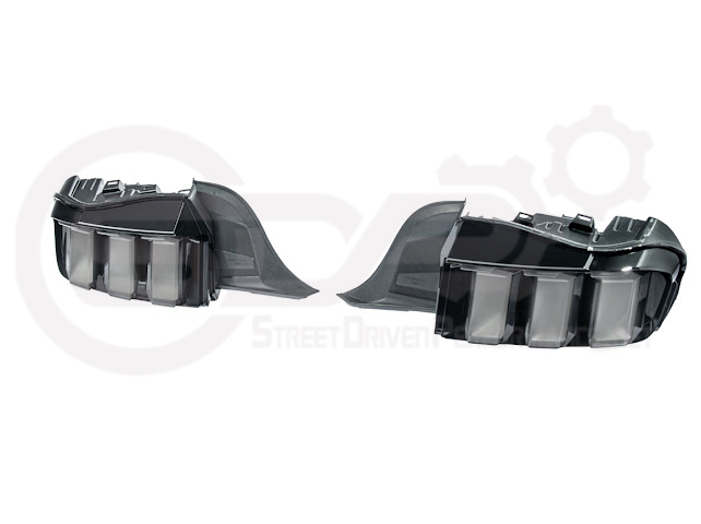 2024-Up Ford Mustang S650 | EURO Style Sequential Signal LED Clear Lenses Rear Taillights Pair