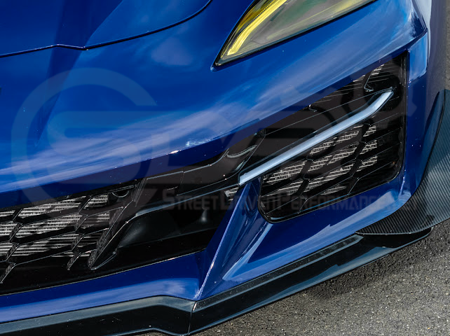 2023+ CHEVROLET CORVETTE C8 Z06 | SEQUENTIAL LED DRL LIGHT BAR BEZEL INSERT
