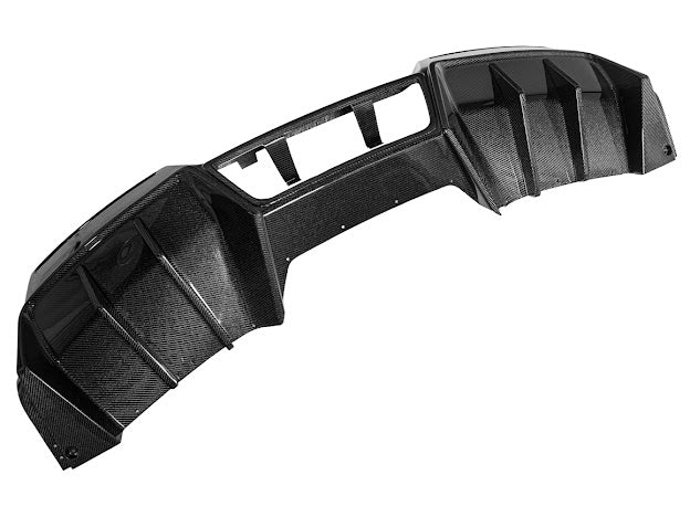 2014-2019 CORVETTE C7 GM FACTORY PACKAGE CARBON FIBER REAR BUMPER DIFFUSER