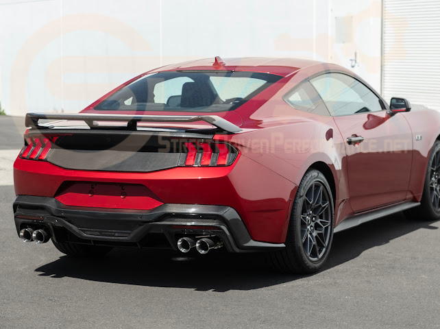 2024-UP FORD MUSTANG S650 | CARBON FIBER REAR TRUNK PANEL COVER TRIM