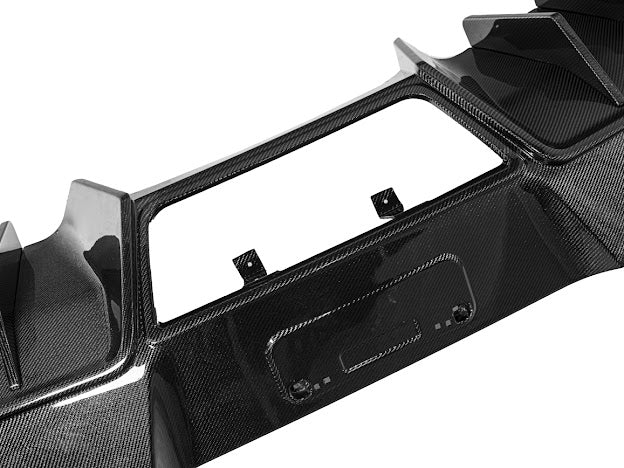 2014-2019 CORVETTE C7 GM FACTORY PACKAGE CARBON FIBER REAR BUMPER DIFFUSER