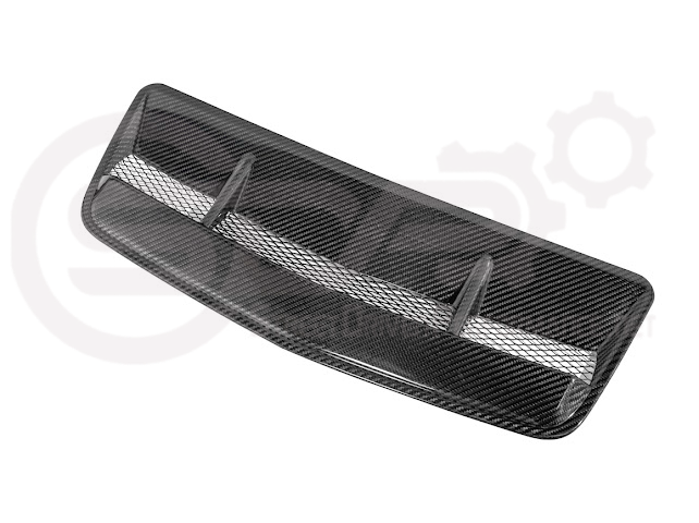 2024-Up Ford Mustang S650 | Factory Style CARBON FIBER Front Hood with Hood Vent (2 versions)