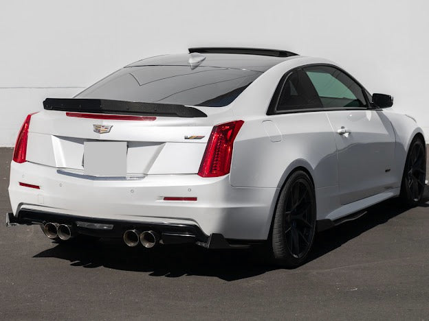 2016-2019 ATS-V COUPE  | Wickerbill Trunk Spoiler Wing Carbon Fiber