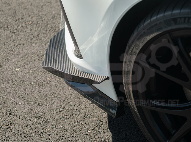 2020+ CORVETTE C8 STINGRAY & Z51 | Z06 Z07 PERFORMANCE FRONT LIP SPLITTER & CANARDS GROUND EFFECTS