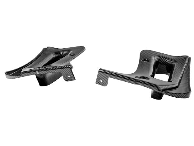 2023-Up Corvette C8 Z06 & E-RAY | Extended Hydro-Dipped Carbon Fiber Front & Rear Mud Flap Splash Guards