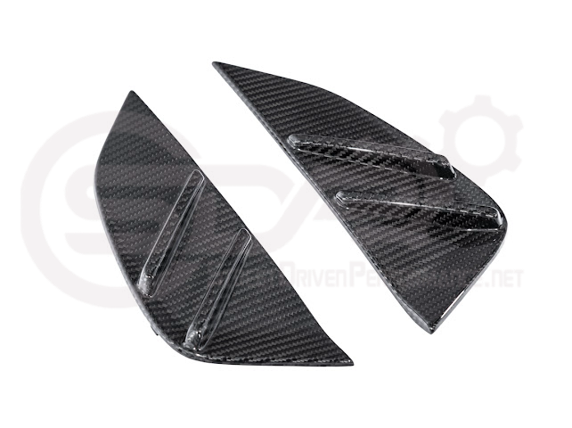 2021-UP BMW G80 M3 | FACTORY REPLACEMENT CARBON FIBER SIDE FENDER VENT COVERS REPLACEMENT PAIR
