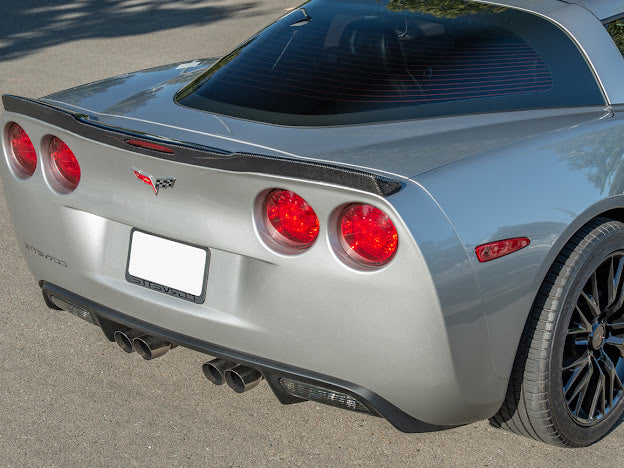 2005-2013 C6 Corvette - "ZR1 Style" Rear Trunk Lid Spoiler Wing- for all models