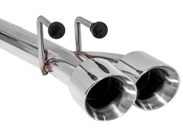 2018-2024 Toyota Camry SE | T-304 Muffler Delete Single Exit Axle Back Exhaust (Chrome or Burnt Blue Tips)