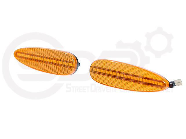 2004-2006 Pontiac GTO | Front Clear / Red / or Black Lens Amber Light LED Side Markers Pair