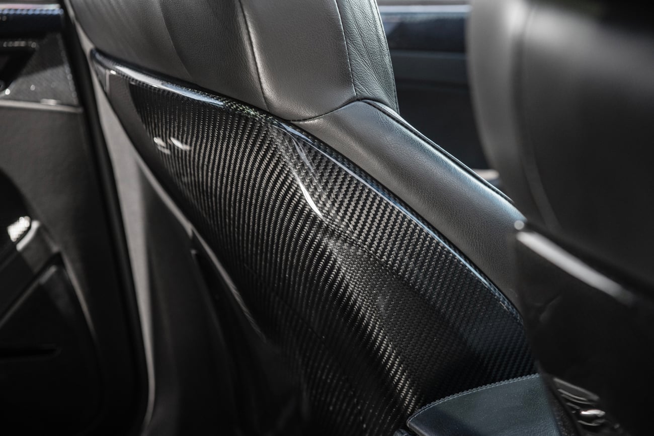 2009-2015 Cadillac CTS/CTS-V V2 CARBON FIBER SEAT BACK PANEL COVER REPLACEMENT PAIR