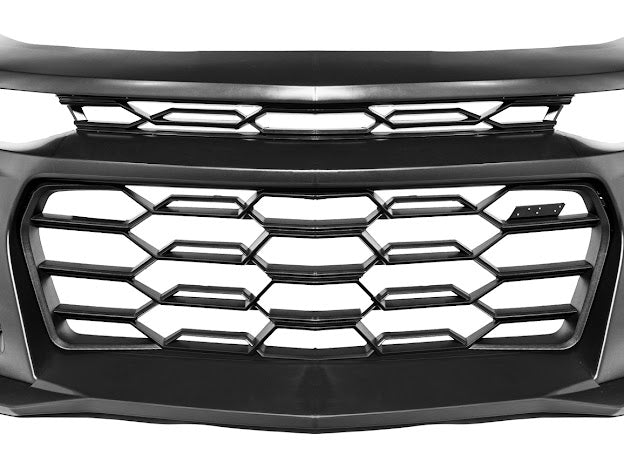 2016-2018 6th Gen Camaro - ZL1 1LE Replacement Front Bumper Cover Grille Lip Canard Pair For Camaro